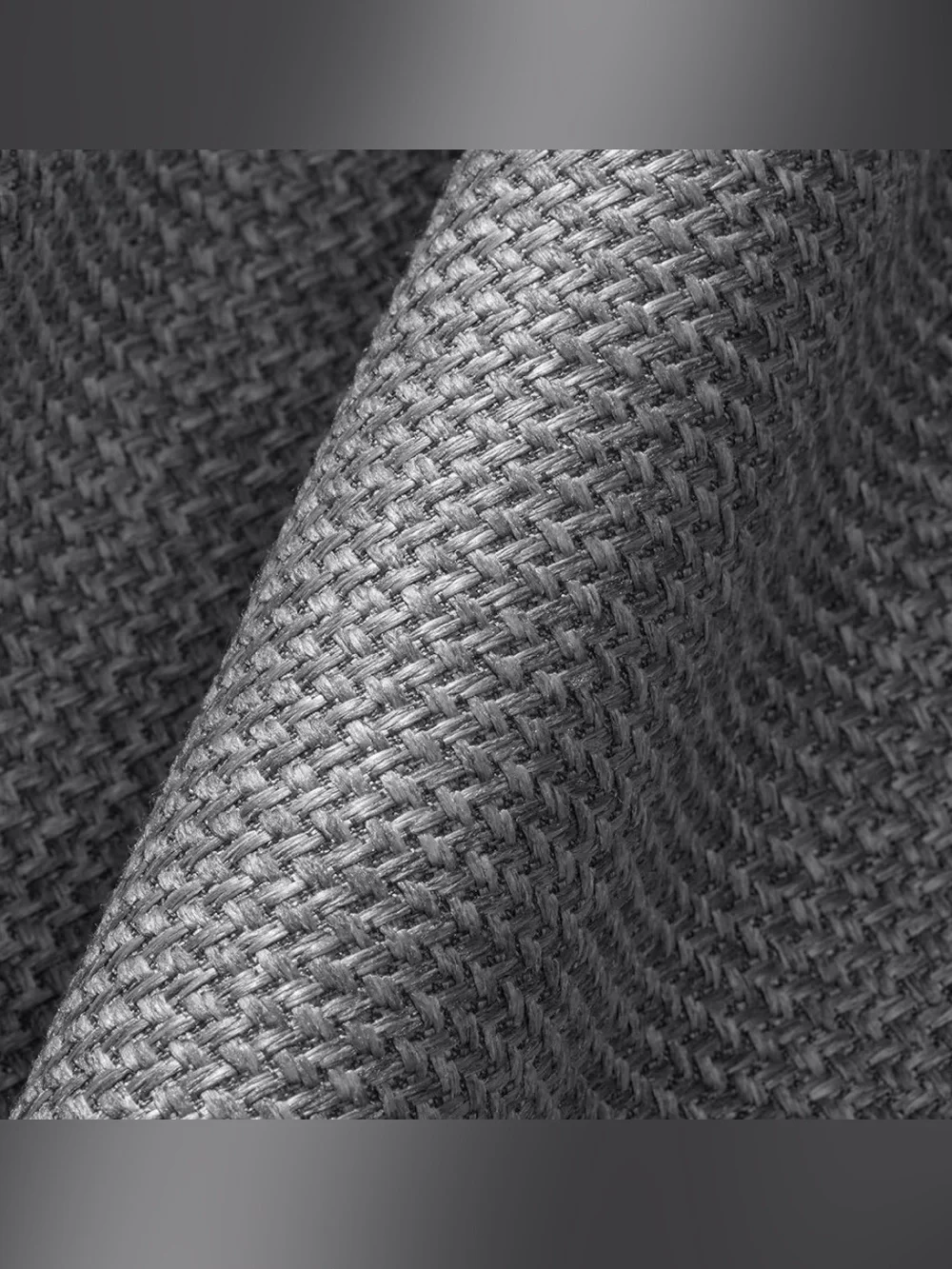 Throw Pillow Covers-Set of 2 Textured Gray